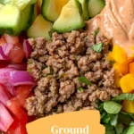 Ground Turkey Burger Bowl