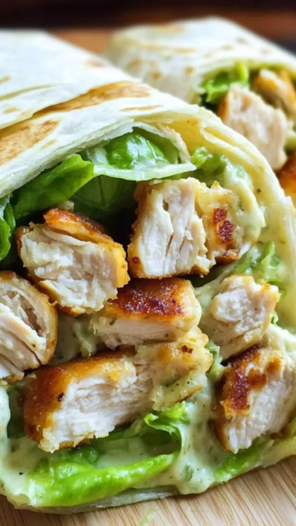 jimmy john's chicken caesar wrap