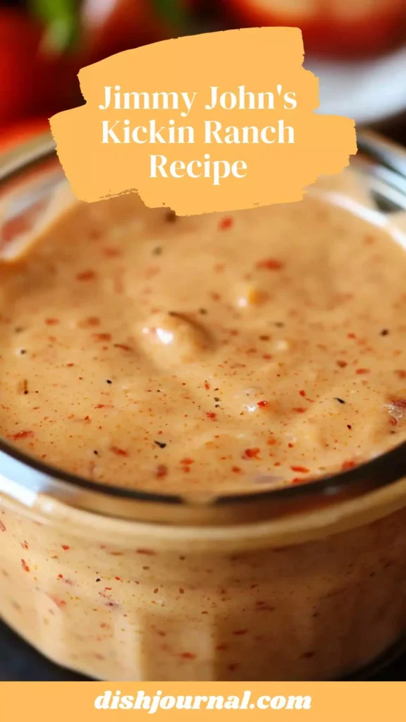jimmy john's kickin ranch recipe