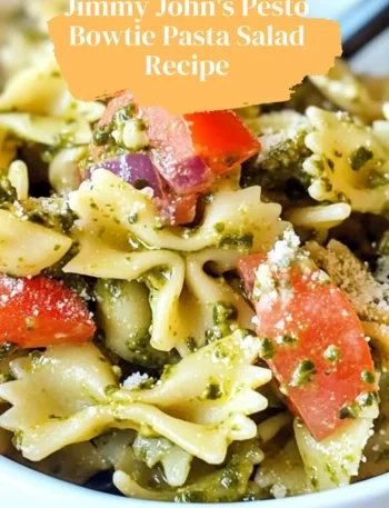 jimmy john's pesto bowtie pasta salad recipe