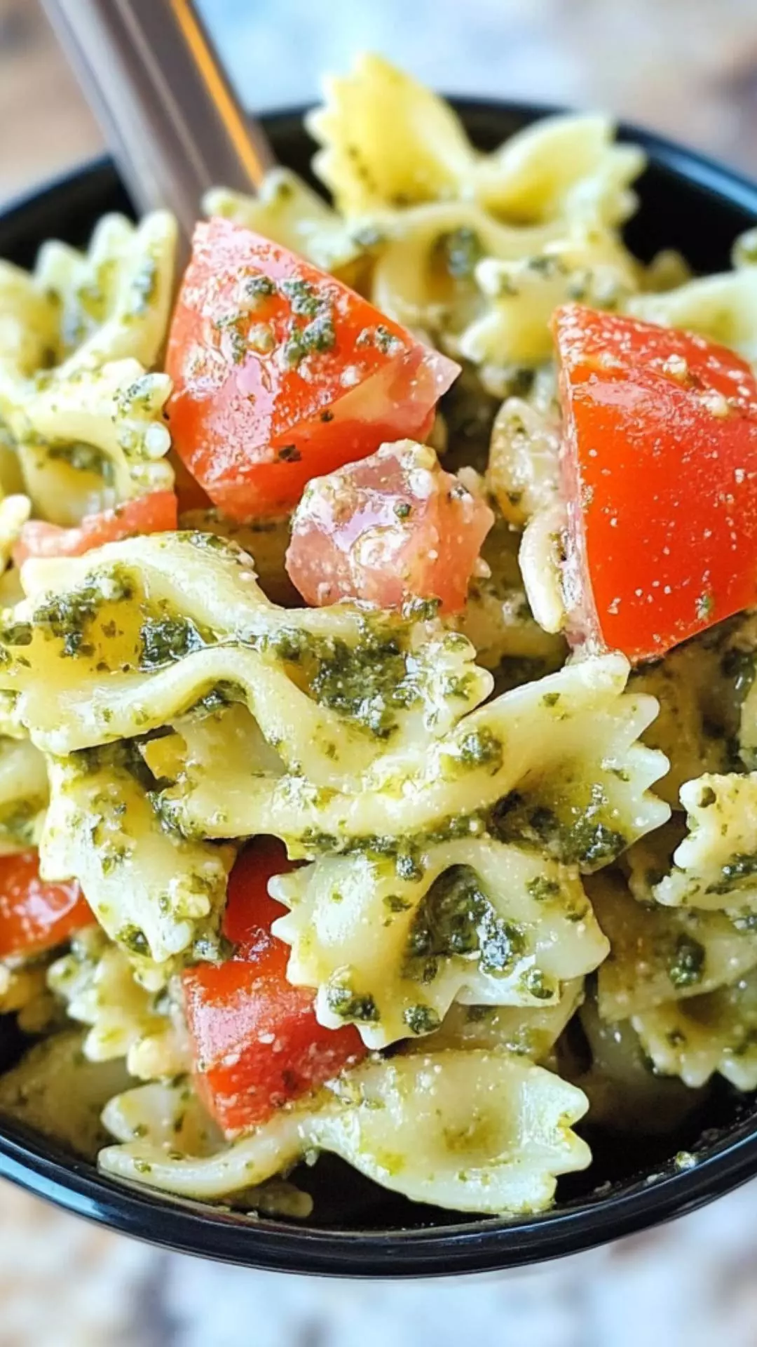 jimmy john's pesto bowtie pasta salad