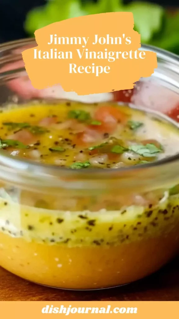 jimmy john's italian vinaigrette recipe