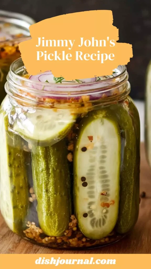 jimmy john's pickle recipe