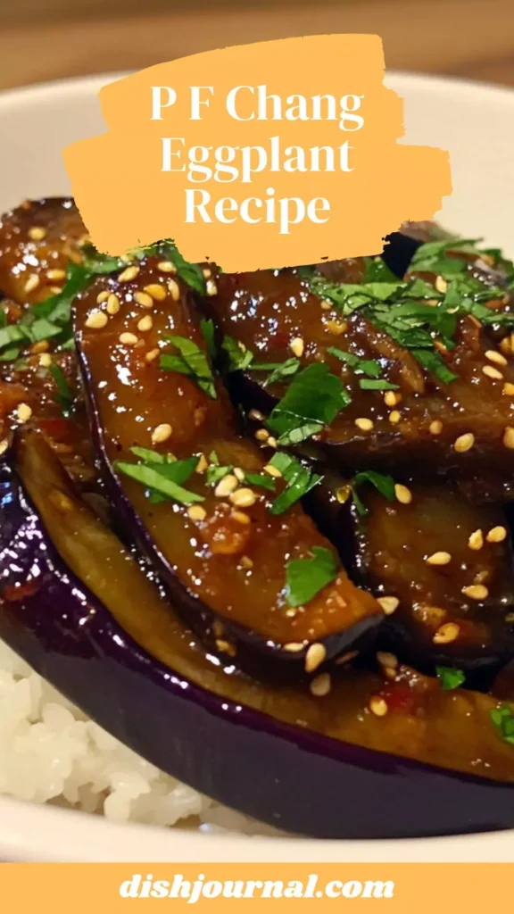 p f chang eggplant recipe