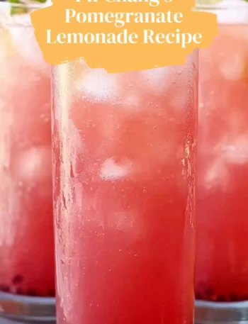 P.f chang's pomegranate lemonade recipe