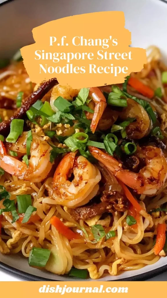 P.f. chang's singapore street noodles recipe