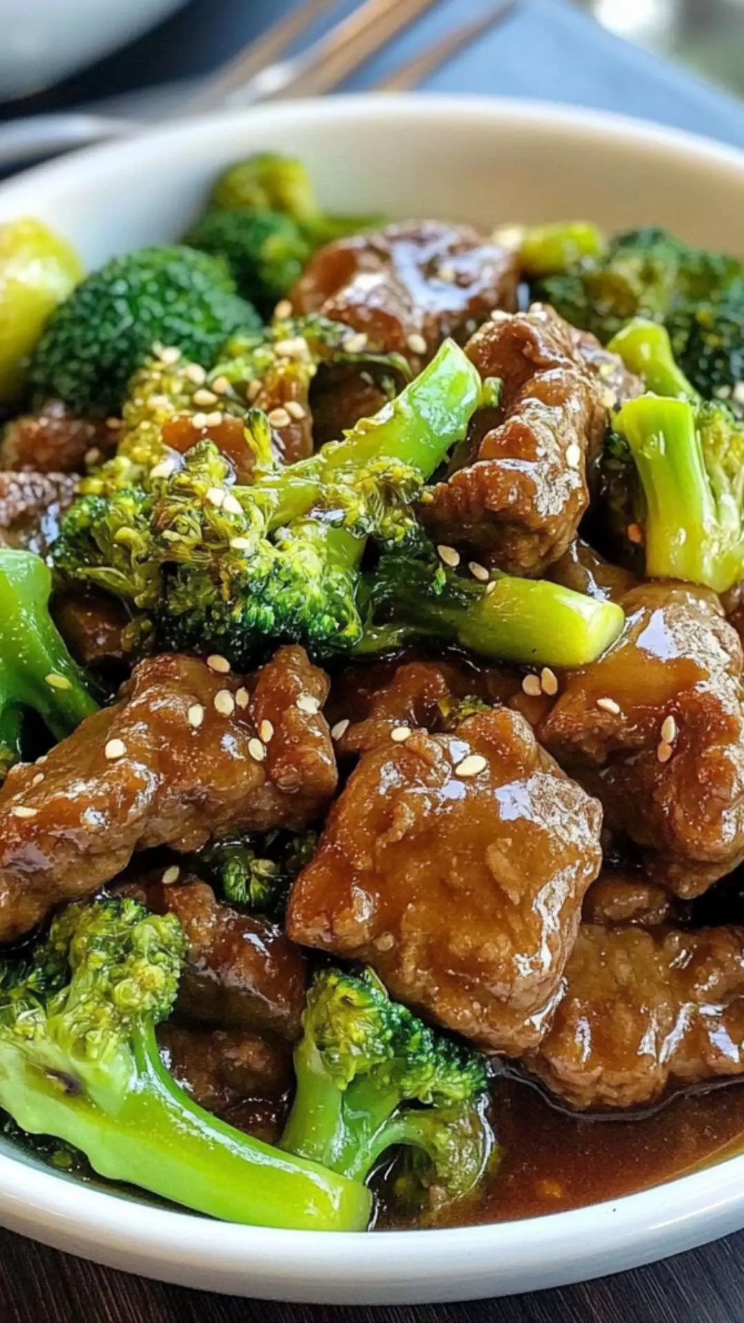 Pf chang's beef and broccoli