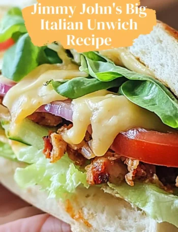 jimmy john's big italian unwich recipe