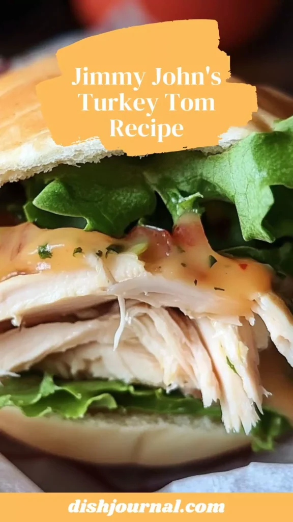 jimmy john's turkey tom recipe