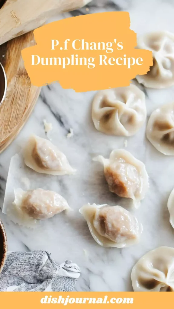 P.f chang's dumpling recipe