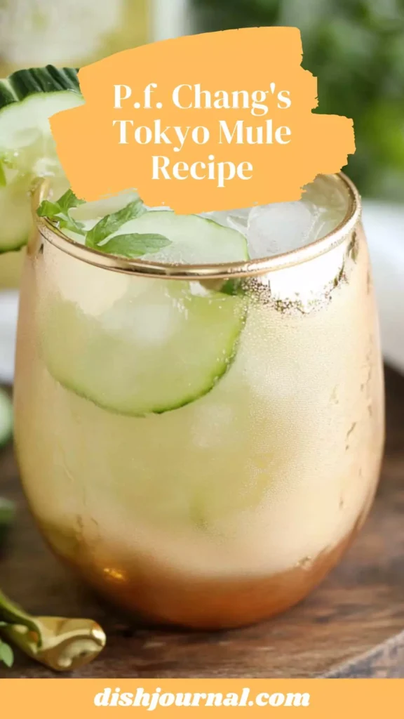 P.f. chang's tokyo mule recipe P.f. chang's tokyo mule recipe