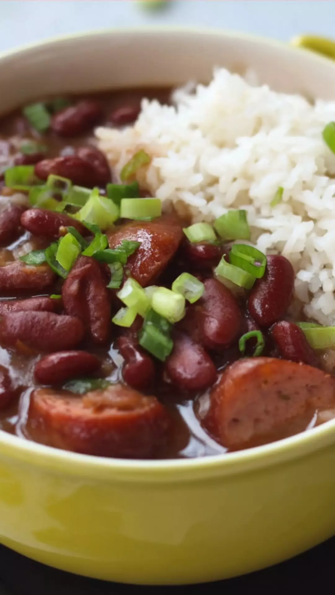 quick red beans and rice