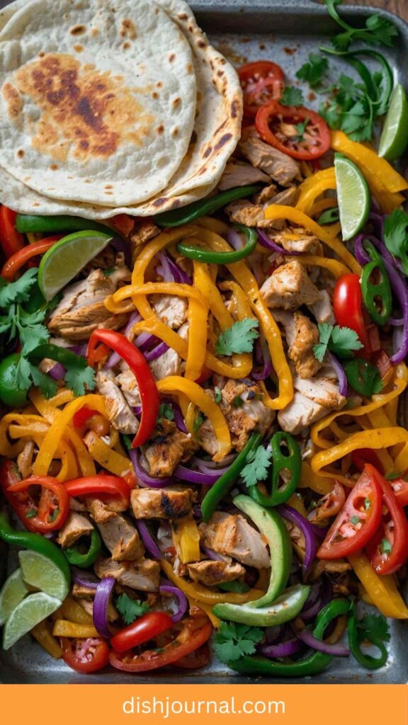 How to make Sheet Pan Chicken Fajitas
