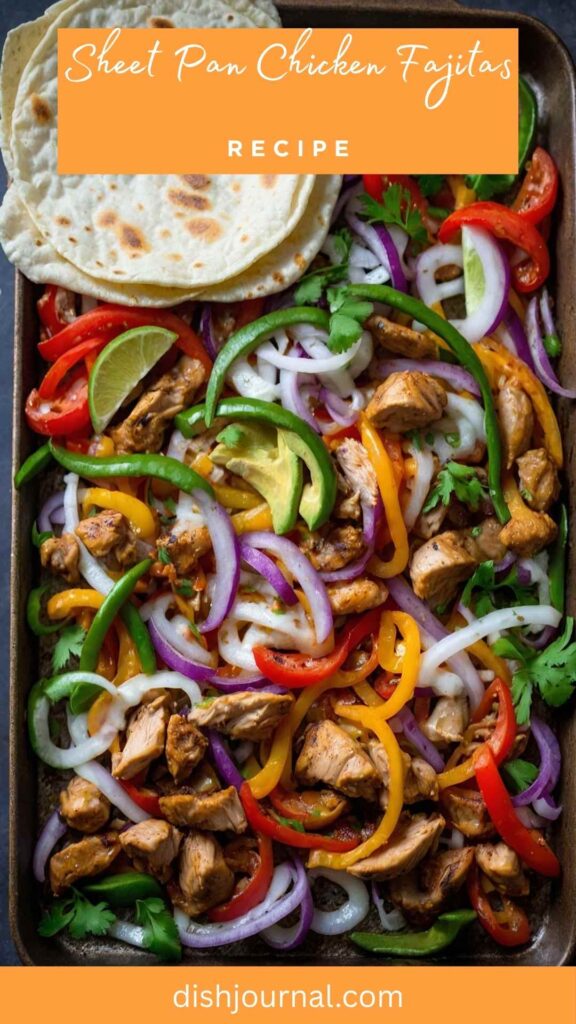 Sheet Pan Chicken Fajitas