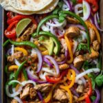 Sheet Pan Chicken Fajitas