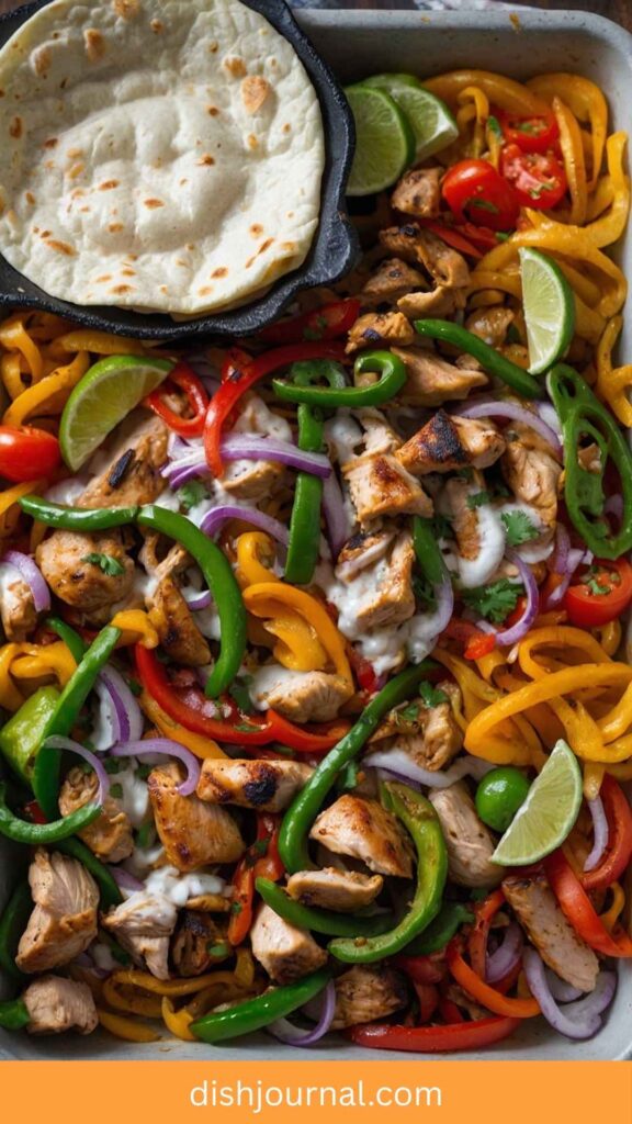 Sheet Pan Chicken Fajitas Recipe