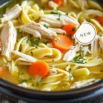 Slow Cooker Chicken Noodle Soup Recipe