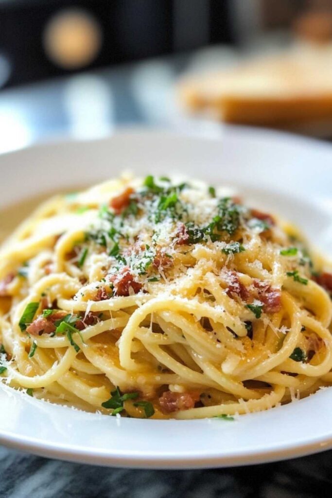 Spaghetti carbonara copycat recipe