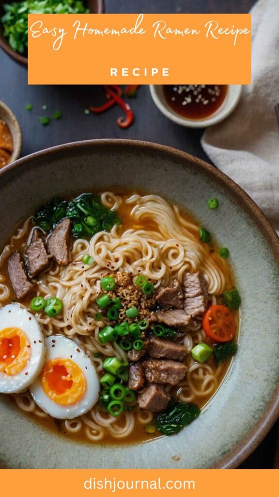 Easy Homemade Ramen Recipe Easy Homemade Ramen Recipe