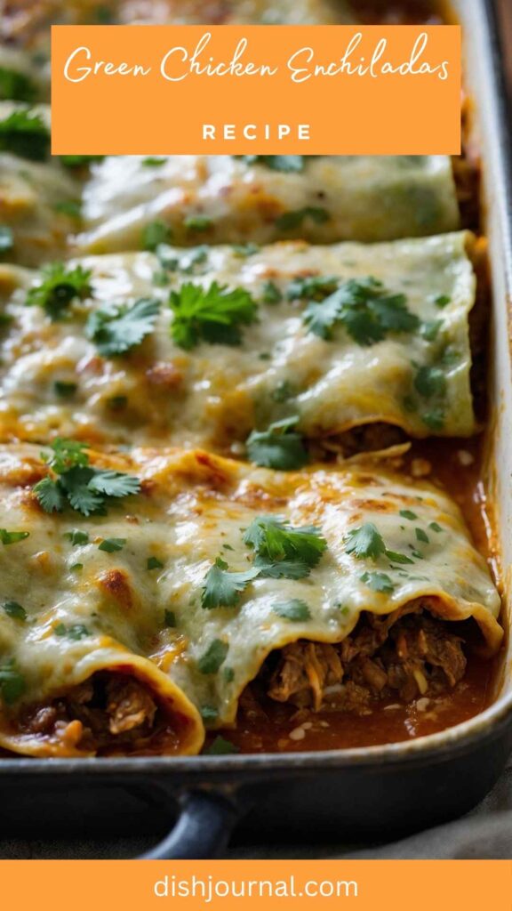 Green Chicken Enchiladas