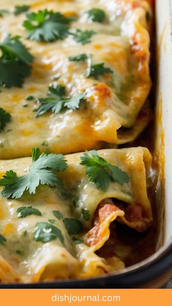 Green Chicken Enchiladas Recipe