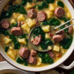 Sausage Potato Spinach Soup