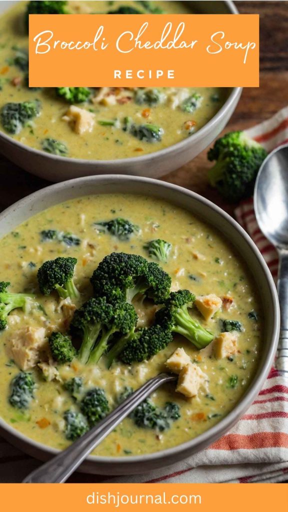 Broccoli Cheddar Soup Recipe