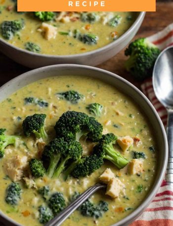 Broccoli Cheddar Soup Recipe