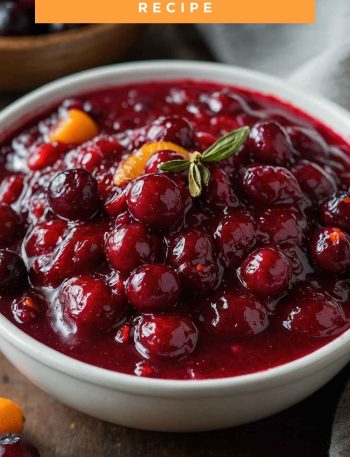 Cranberry Orange Sauce