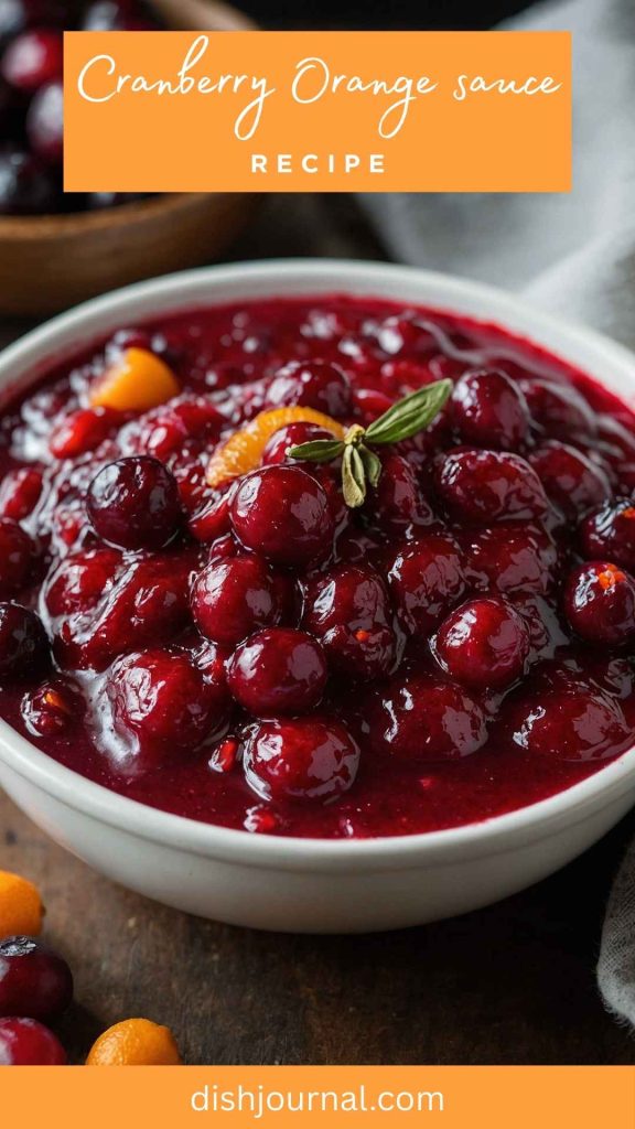 Cranberry Orange Sauce Cranberry Orange Sauce