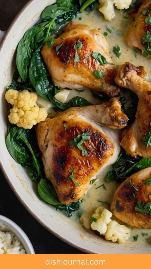 Creamy Chicken And Cauliflower Creamy Chicken And Cauliflower