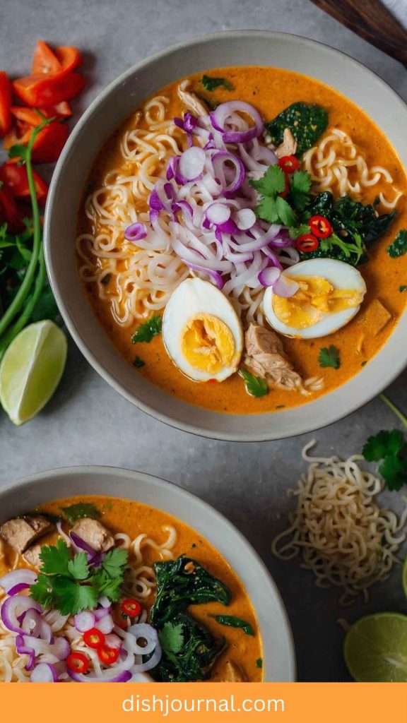 How to Make Thai Coconut Curry Ramen