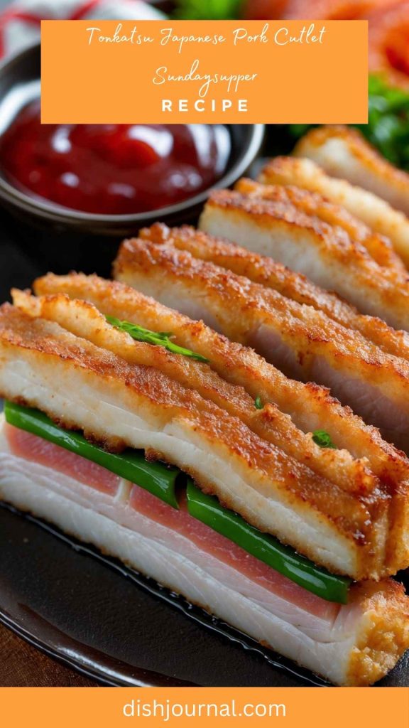 Japanese Pork Cutlet Sunday Supper Recipe