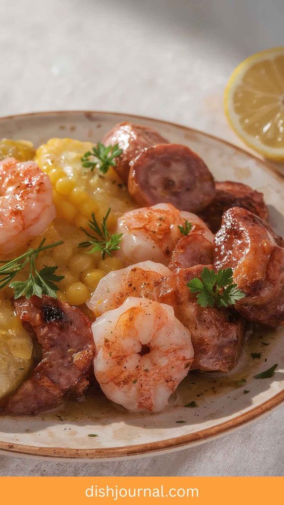 Sheet Pan Healthy Shrimp Boil
