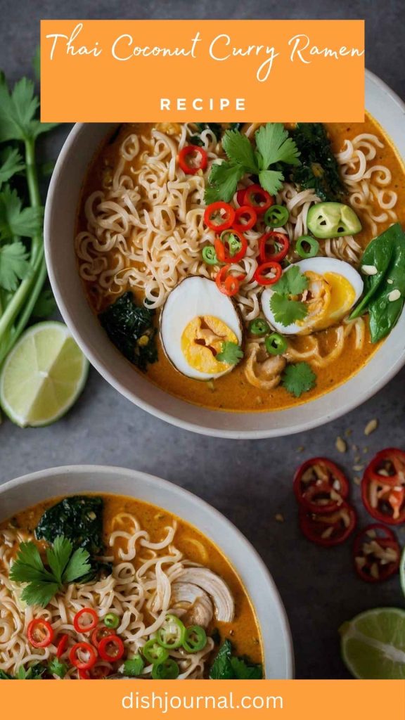 Thai Coconut Curry Ramen