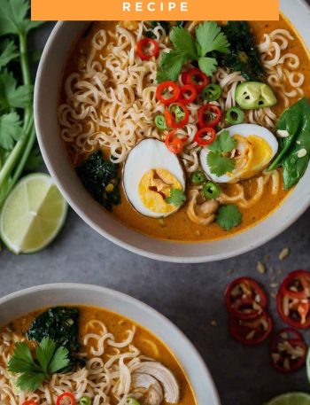 Thai Coconut Curry Ramen