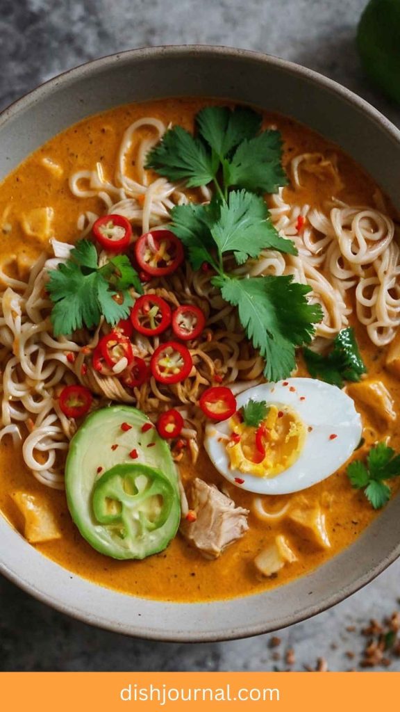 Thai Coconut Curry Ramen Recipe