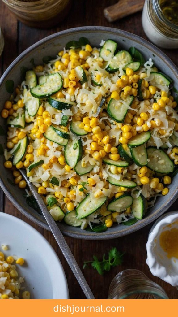 How to make Parmesan Zucchini Corn