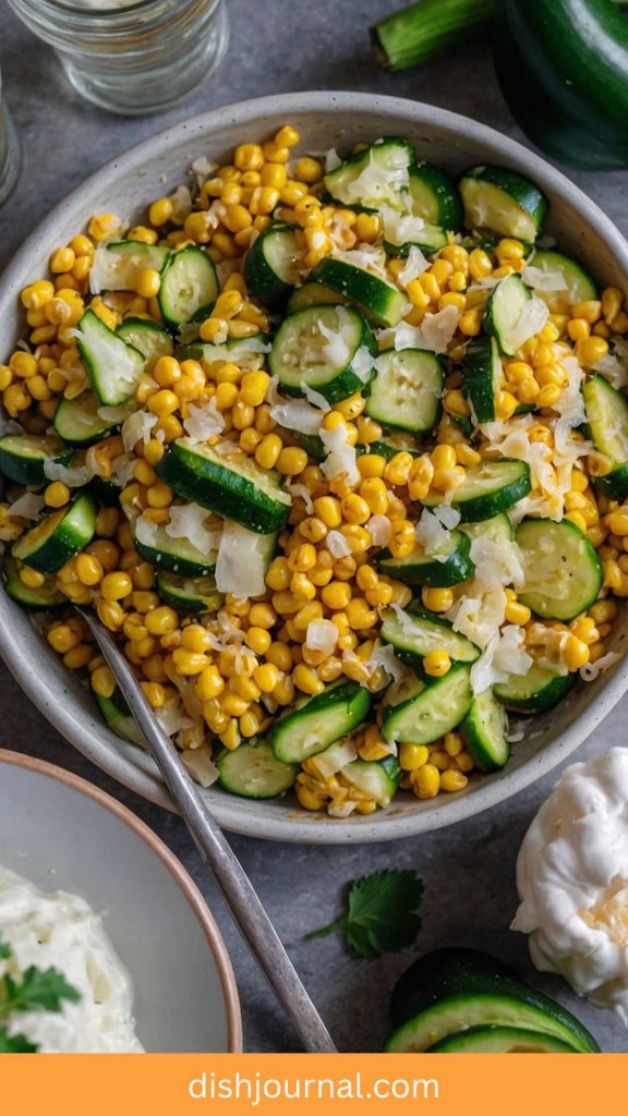 Parmesan Zucchini Corn Recipe