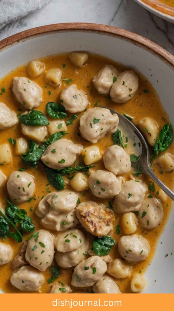 How to Make Creamy Chicken and Gnocchi