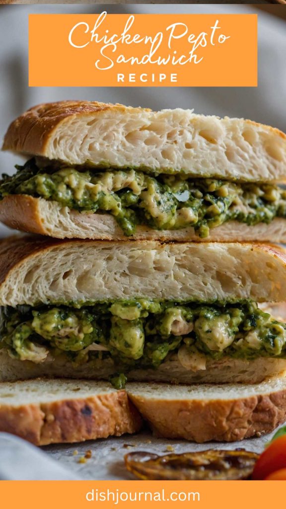 Chicken Pesto Sandwich Chicken Pesto Sandwich