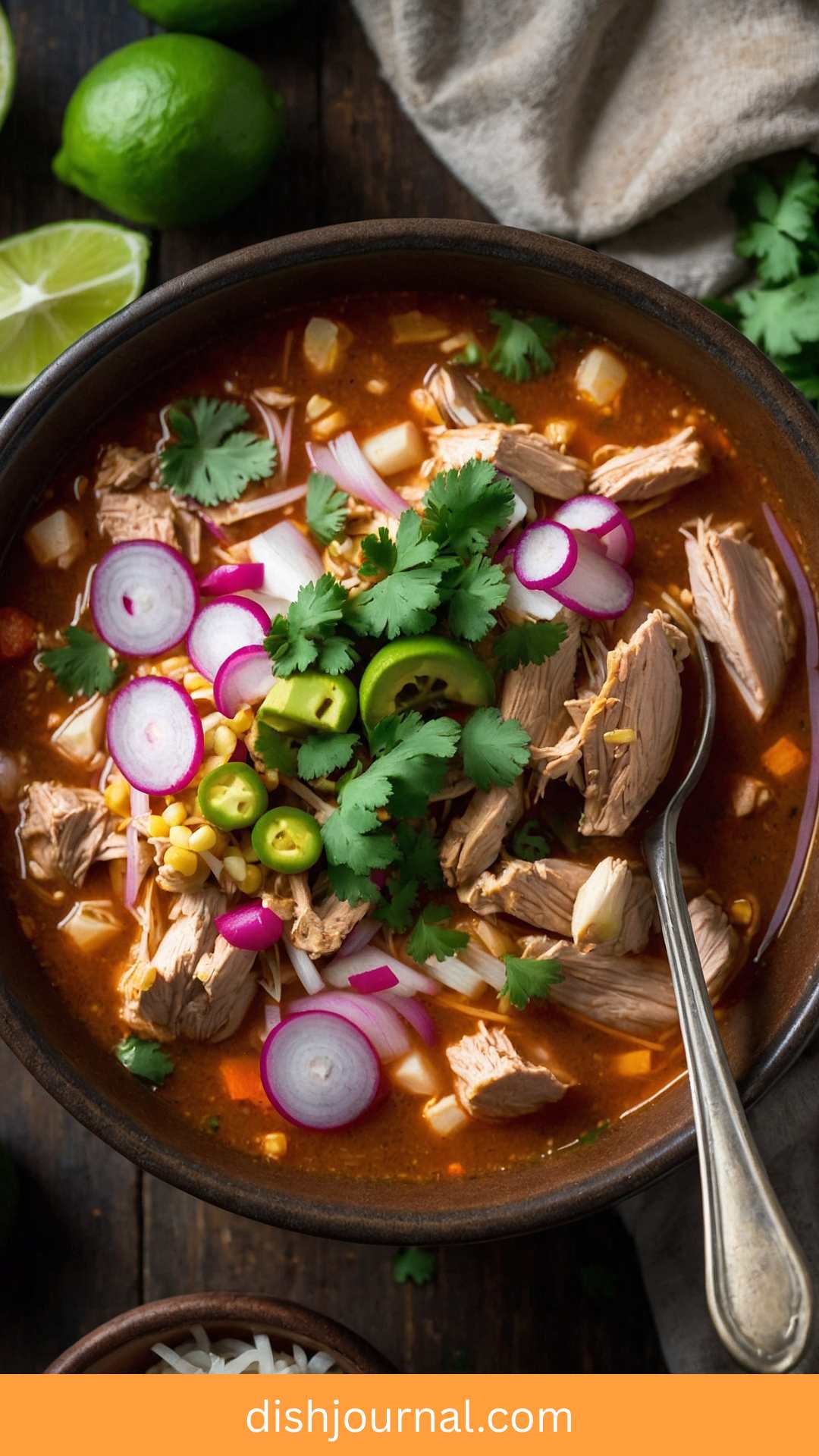 Slow Cooker Chicken Posole