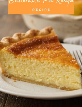 100 Year Old Buttermilk Pie Recipe