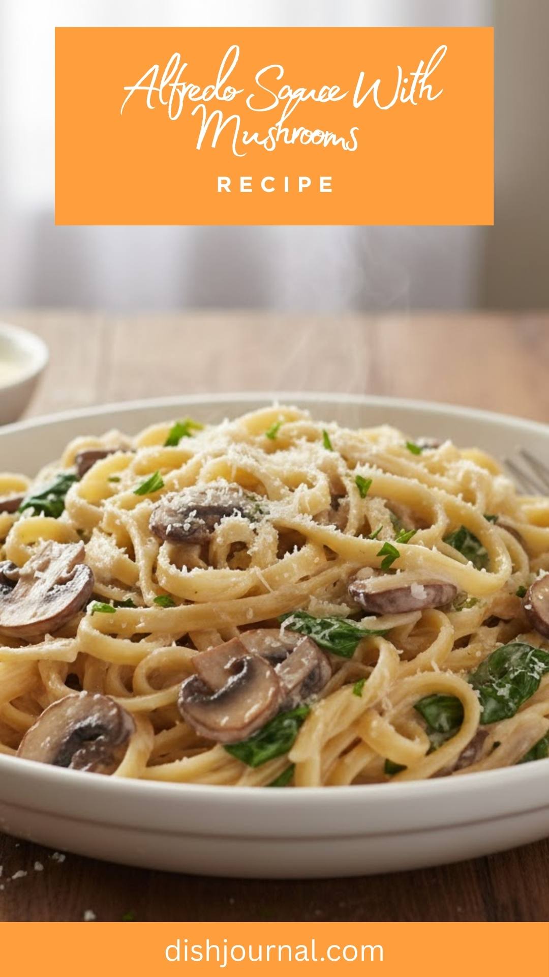 Alfredo Sauce With Mushrooms Recipe
