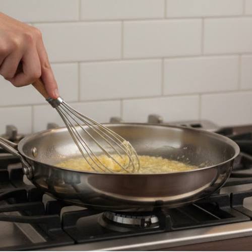 Step 3: Make the Alfredo Base Step 3: Make the Alfredo Base