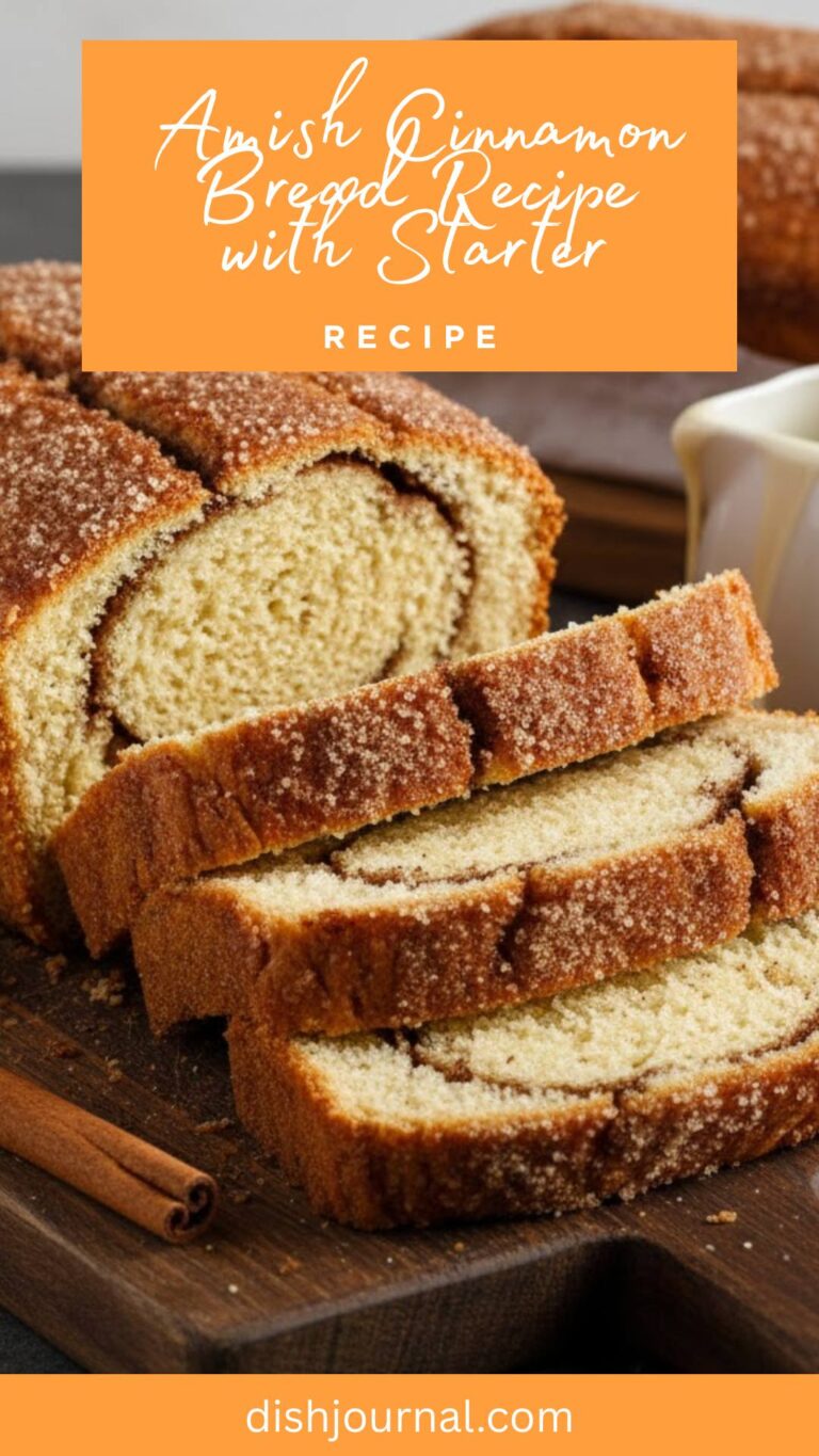 Amish Cinnamon Bread Recipe with Starter