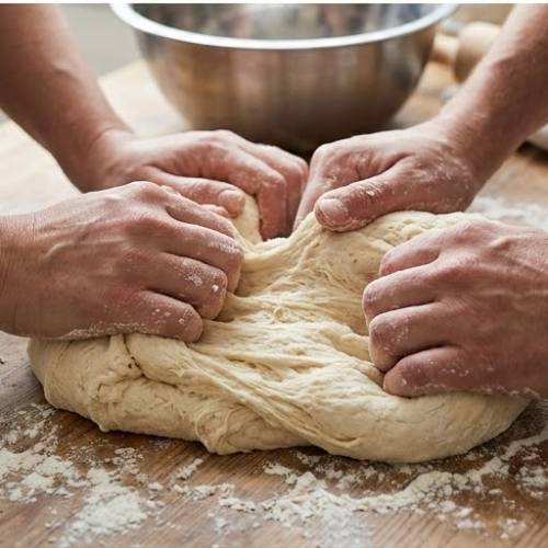 Step 4: Knead the Dough Step 4: Knead the Dough