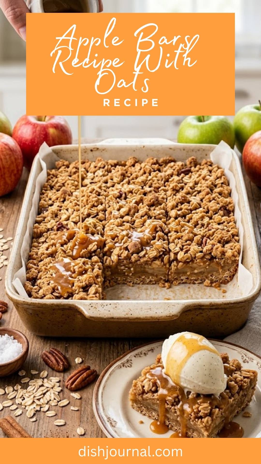 Apple Bars Recipe With Oats